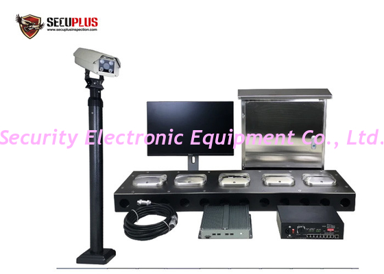 Система наблюдения за скважиной, установленная под транспортным средством, с разрешением сканирования 4096P и сигнализацией о оружии